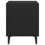 Mesitas de noche 2 unidades madera contrachapada negra de vidaXL, Mesitas de noche - Ref: Foro24-812063, Precio: 70,35 €, Des...