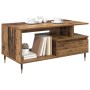Mesa de Café Madera vieja 90 x 49 x 45 cm Madera de ingeniería en Mesas de centro | Comprar online en Foru.es