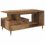 Mesa de Café Madera vieja 90 x 49 x 45 cm Madera de ingeniería en Mesas de centro | Comprar online en Foru.es