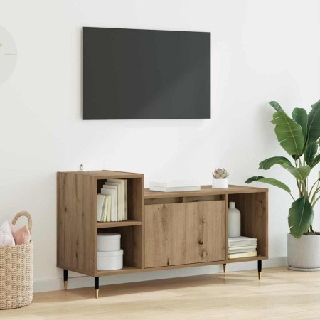 Gabinete de TV Roble artesanal 100 x 35 x 55 cm en Muebles TV | Comprar online en Foru.es