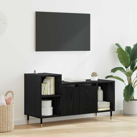 Gabinete de TV Roble Negro 100 x 35 x 55 cm en Muebles TV | Comprar online en Foru.es