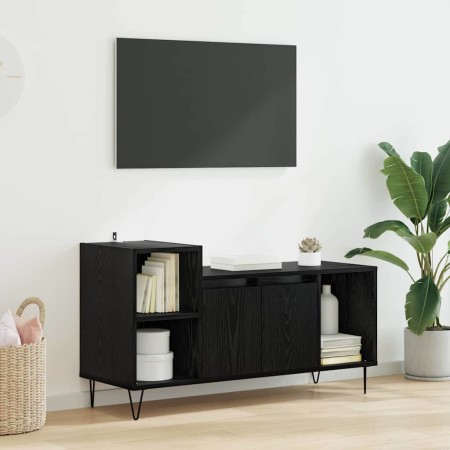 Gabinete de TV Roble Negro 100 x 35 x 55 cm en Muebles TV | Comprar online en Foru.es