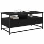 Mesa de Café Roble Negro 100 x 51 x 45 cm Madera de ingeniería en Mesas de centro | Comprar online en Foru.es