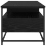 Mesa de Café Roble Negro 100 x 51 x 45 cm Madera de ingeniería en Mesas de centro | Comprar online en Foru.es