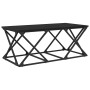 Mesa de Café Roble Negro 100 x 49 x 40 cm Madera de ingeniería en Mesas de centro | Comprar online en Foru.es