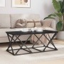 Mesa de Café Roble Negro 100 x 49 x 40 cm Madera de ingeniería en Mesas de centro | Comprar online en Foru.es