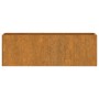 Jardineras de pared 2 uds acero corten oxidado 53x10x17 cm de vidaXL, Maceteros y jardineras - Ref: Foro24-823686, Precio: 52...