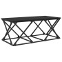 Mesa de Café Roble Negro 100 x 49 x 40 cm Madera de ingeniería en Mesas de centro | Comprar online en Foru.es
