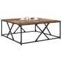 Mesa de Café Madera envejecida 100 x 100 x 40 cm en Mesas de centro | Comprar online en Foru.es