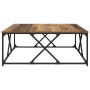 Mesa de Café Madera envejecida 100 x 100 x 40 cm en Mesas de centro | Comprar online en Foru.es