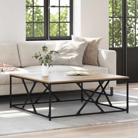 Mesa de Café Roble artesanal 100 x 100 x 40 cm en Mesas de centro | Comprar online en Foru.es