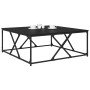 Mesa de Café Roble Negro 100 x 100 x 40 cm Madera de ingeniería en Mesas de centro | Comprar online en Foru.es