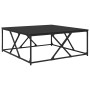 Mesa de Café Roble Negro 100 x 100 x 40 cm Madera de ingeniería en Mesas de centro | Comprar online en Foru.es