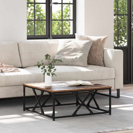 Mesa de Café Madera envejecida 70 x 70 x 30 cm en Mesas de centro | Comprar online en Foru.es