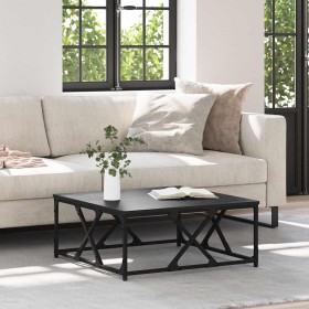 Mesa de Café Roble Negro 70 x 70 x 30 cm Madera de ingeniería en Mesas de centro | Comprar online en Foru.es