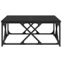 Mesa de Café Roble Negro 70 x 70 x 30 cm Madera de ingeniería en Mesas de centro | Comprar online en Foru.es