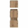 Conjunto de estantes de pared 3 pcs Roble artesanal 40x16x14cm en Estanterías | Comprar online en Foru.es