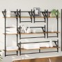 Conjunto de estantes de pared con estante 6 pcs Madera Vieja en Estanterías | Comprar online en Foru.es