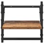 Conjunto de estantes de pared con estante 6 pcs Madera Vieja en Estanterías | Comprar online en Foru.es