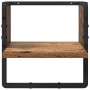 Conjunto de estantes de pared con estante 4 pcs Madera Vieja en Estanterías | Comprar online en Foru.es