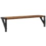 Estanterías de pared 2 pcs Madera Vieja 60 x 15 x 15,5 cm en Estanterías | Comprar online en Foru.es