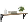 Estanterías de pared 2 pcs Roble artesanal 60 x 15 x 15,5 cm en Estanterías | Comprar online en Foru.es