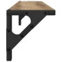 Estanterías de pared 2 pcs Roble artesanal 60 x 15 x 15,5 cm en Estanterías | Comprar online en Foru.es
