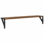 Estanterías de pared 2 pcs Madera Vieja 80 x 15 x 15,5 cm en Estanterías | Comprar online en Foru.es