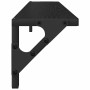 Estanterías de pared 2 pcs Roble Negro 80 x 15 x 15,5 cm en Estanterías | Comprar online en Foru.es