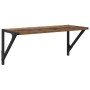 Estanterías de pared 2 pcs Madera Vieja 60 x 25 x 25,5 cm en Estanterías | Comprar online en Foru.es