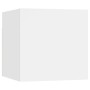 Mesitas de noche 2 uds madera ingeniería blanca 30,5x30x30 cm de vidaXL, Mesitas de noche - Ref: Foro24-3079707, Precio: 47,9...