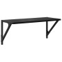 Estanterías de pared 2 pcs Roble Negro 60 x 25 x 25,5 cm en Estanterías | Comprar online en Foru.es
