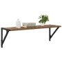 Estanterías de pared 2 pcs Madera Vieja 80 x 25 x 25,5 cm en Estanterías | Comprar online en Foru.es