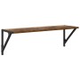 Estanterías de pared 2 pcs Madera Vieja 80 x 25 x 25,5 cm en Estanterías | Comprar online en Foru.es