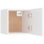Mesitas de noche 2 uds madera ingeniería blanca 30,5x30x30 cm de vidaXL, Mesitas de noche - Ref: Foro24-3079707, Precio: 47,9...