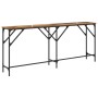 Mesa Consola Madera envejecida 180 x 30 x 75 cm en Mesas auxiliares | Comprar online en Foru.es