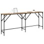 Mesa Consola Roble artesanal 180 x 30 x 75 cm en Mesas auxiliares | Comprar online en Foru.es