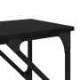 Mesa Consola Roble Negro 180 x 30 x 75 cm Madera de ingeniería en Mesas auxiliares | Comprar online en Foru.es