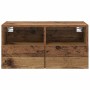 Mueble de TV Montado en la Pared Madera Vieja 60 x 30 x 30 cm en Muebles TV | Comprar online en Foru.es