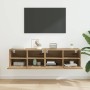 Gabinetes de pared para TV 2 pcs Roble artesanal en Muebles TV | Comprar online en Foru.es
