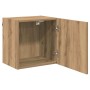 Mueble de TV Montado en la Pared Roble artesanal 40,5x30x40cm en Muebles TV | Comprar online en Foru.es