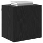 Gabinetes de pared para TV 2 pcs Roble Negro 40,5x30x40cm en Muebles TV | Comprar online en Foru.es