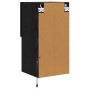 Gabinetes para TV Montados en la Pared 2 pcs Roble Negro en Muebles TV | Comprar online en Foru.es