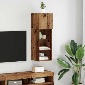 Mueble de TV Montado en la Pared Madera Vieja 30,5 x 30 x 90 cm en Muebles TV | Comprar online en Foru.es