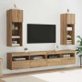Mueble de TV Montado en la Pared Roble artesanal en Muebles TV | Comprar online en Foru.es