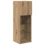 Mueble de TV Montado en la Pared Roble artesanal en Muebles TV | Comprar online en Foru.es