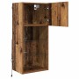 Gabinetes para TV Montados en la Pared 2 pcs Madera Vieja en Muebles TV | Comprar online en Foru.es