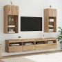 Gabinetes para TV Montados en la Pared 2 pcs Roble artesanal en Muebles TV | Comprar online en Foru.es