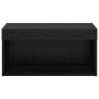Gabinete de TV Roble Negro 60 x 30 x 30 cm Madera contrachapada en Muebles TV | Comprar online en Foru.es