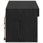 Gabinete de TV Roble Negro 60 x 30 x 30 cm Madera contrachapada en Muebles TV | Comprar online en Foru.es